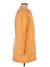 Ann Taylor 100% Cotton Orange Trenchcoat Size M - photo 4