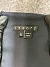 Theory 100% Wool Solid Black Casual Dress Size 10 - photo 7