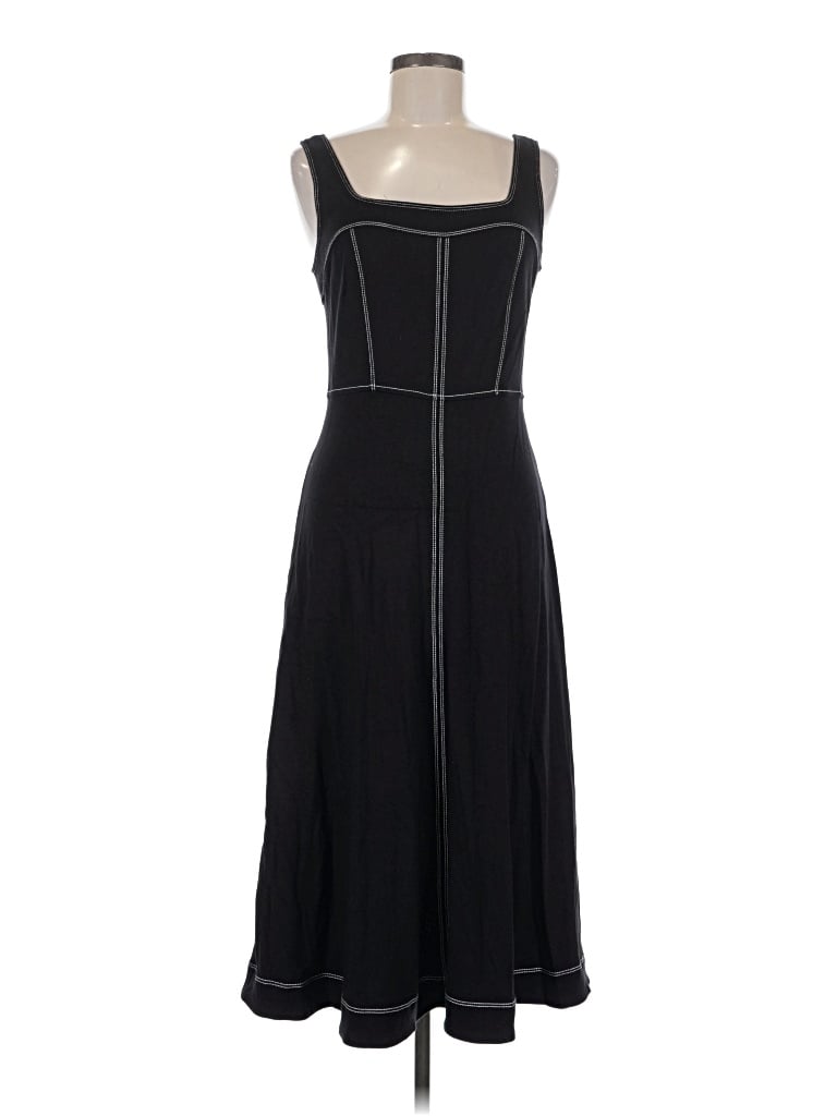 Pre-owned Ann Taylor Loft Casual Dress In Black