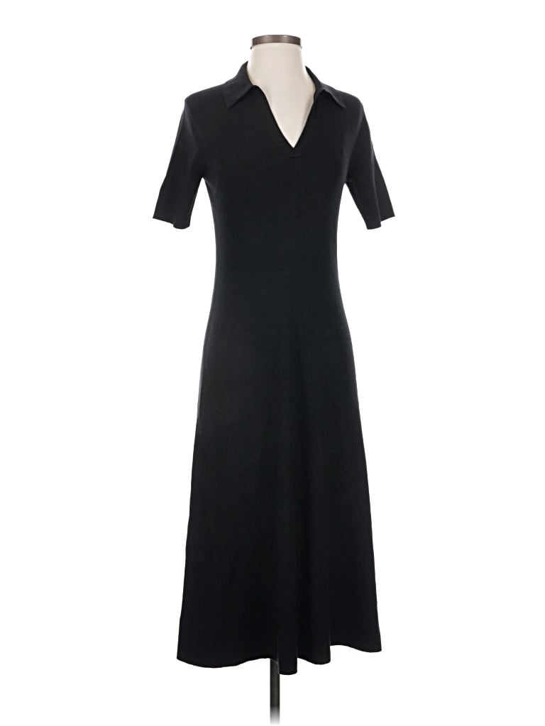 Pre-owned Everlane Casual Dress In Black