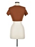 SKIMS Brown Short Sleeve Turtleneck Size M - photo 2