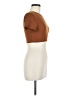 SKIMS Brown Short Sleeve Turtleneck Size M - photo 4