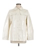 Tory Burch 100% Polyurethane Ivory Jacket Size 6 - photo 1