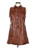 Etcetera Brown Vest Size 6 - photo 1