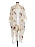 PPLA Clothing 100% Polyester Ivory Kimono Size L - photo 1