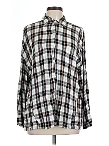 Max Studio Long Sleeve Button-Down Shirt (view 1)