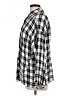 Max Studio Plaid Silver Long Sleeve Button-Down Shirt Size L - photo 5