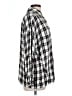 Max Studio Plaid Silver Long Sleeve Button-Down Shirt Size L - photo 4