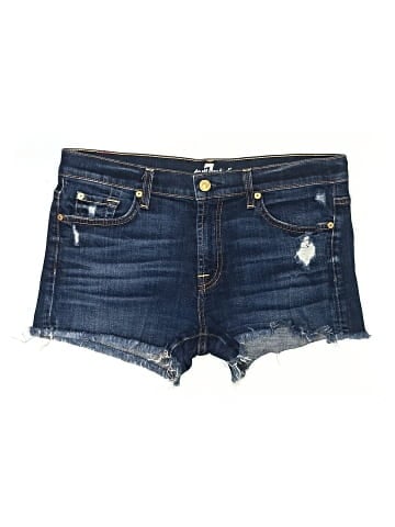 7 For All Mankind Denim Shorts (view 1)