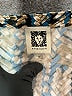 Anne Klein Animal Print Blue Long Sleeve Blouse Size M - photo 7