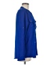 Calvin Klein 100% Polyester Blue Long Sleeve Blouse Size M - photo 4
