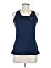 Nike 100% Polyester Blue Active Tank Size M - photo 1