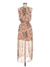 En Focus Studio Floral Orange Casual Dress Size 6 - photo 2