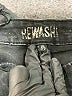 Rewash 100% Cotton Black Denim Shorts Size 27 waist - photo 3