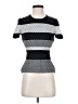 Alexander Wang Gray Black Short Sleeve Turtleneck Size S - photo 1