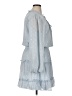 BTFBM 100% Polyester Blue Casual Dress Size XL - photo 4