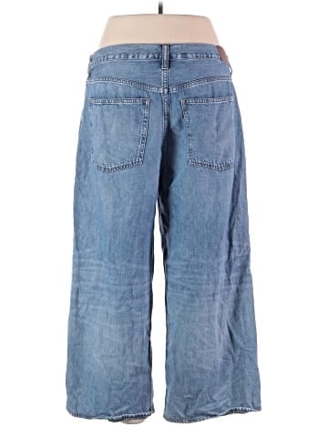 Madewell Superwide-Leg Jeans in Billings Wash: Airy Denim Edition (view 2)