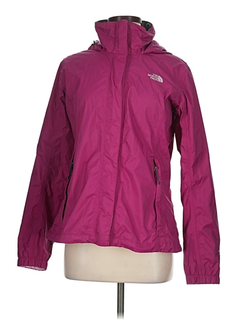 Pre-owned The North Face Jacket In Purple