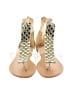 Bamboo Gold Sandals Size 7 - photo 2