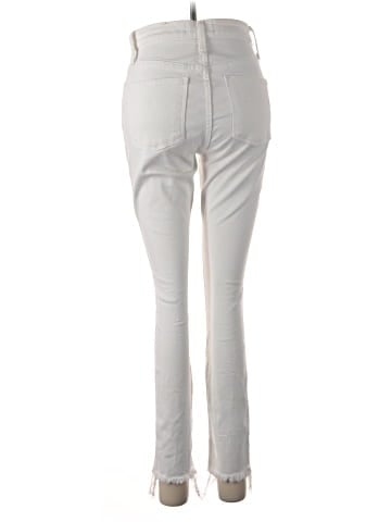 Madewell 10" High-Rise Skinny Crop Jeans: Button-Front Edition (view 2)