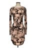 Jennifer Lopez Tie-dye Brown Casual Dress Size S - photo 1