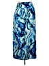 Assorted Brands Print Blue Formal Skirt Size XL - photo 1