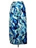 Assorted Brands Print Blue Formal Skirt Size XL - photo 2