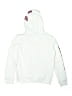 Abercrombie Kids White Pullover Hoodie Size 13 - 14 - photo 2