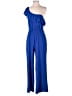 Monteau 100% Polyester Solid Blue Jumpsuit Size S - photo 1