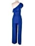 Monteau 100% Polyester Solid Blue Jumpsuit Size S - photo 2