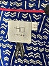 HD in Paris 100% Polyester Blue Long Sleeve Blouse Size 2 - photo 7