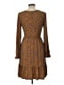 Gilli Paisley Brown Casual Dress Size L - photo 2