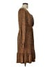 Gilli Paisley Brown Casual Dress Size L - photo 4