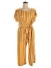 Paper Dolls Stripes Yellow Jumpsuit Size XL - photo 1