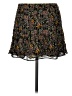 Zara Paisley Black Casual Skirt Size M - photo 2