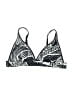 Profile by Gottex Graphic Black Swimsuit Top Size 14 - photo 1