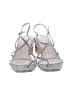 Anthropologie Silver Sandals Size EU 39 - photo 2
