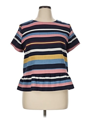 Halogen Short Sleeve Top (view 1)