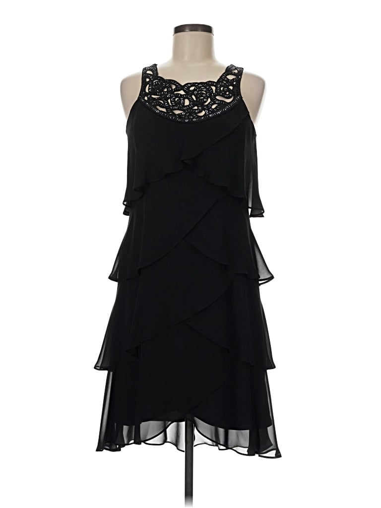 Pre-owned Slny Cocktail Dress In Black