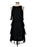 SLNY 100% Polyester Black Cocktail Dress Size 6 - photo 2