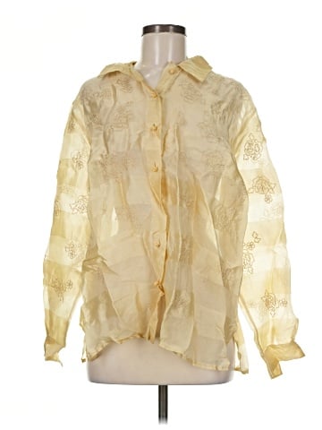 Bob Mackie Long Sleeve Blouse (view 1)