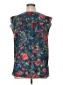 Ann Taylor LOFT Teal Sleeveless Blouse Size XL - photo 2
