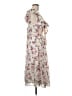 Trixxi 100% Polyester Floral Ivory Casual Dress Size M - photo 4
