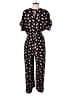 Madewell Hearts Black Jumpsuit Size S - photo 2