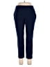 Crown & Ivy Solid Blue Casual Pants Size 14 - photo 1