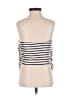 Line & Dot 100% Polyester Ivory Tube Top Size M - photo 2