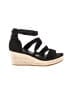 Eileen Fisher Black Wedges Size 8 - photo 1
