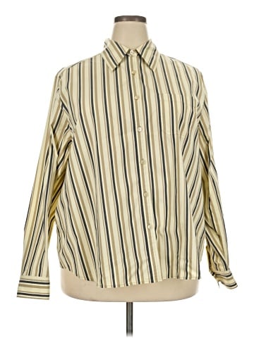 Company Ellen Tracy Long Sleeve Button-Down Shirt (view 1)