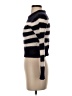 A.P.C. Stripes Black Turtleneck Sweater Size XS - photo 5