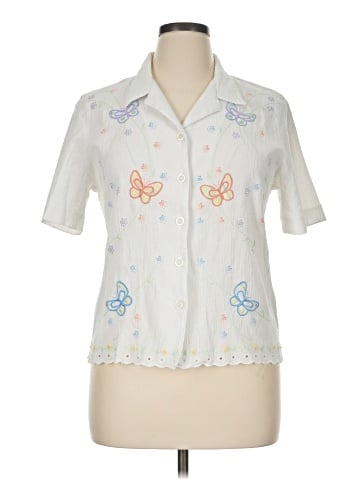 Alfred Dunner Short Sleeve Blouse (view 1)